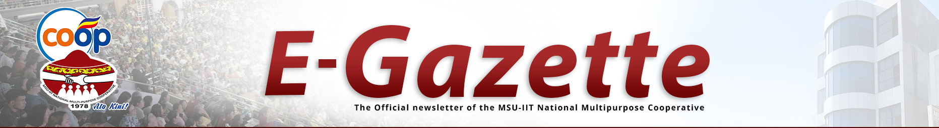 E-Gazette Header